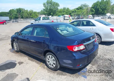 2013 Toyota Corolla L z USA, uszkodzony, nr VIN 2T1BU4EEXDC952511